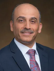 Portrait of Dr. Khaled Abdul-Rahman, VP and Chief Information & Technology Officer