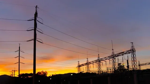 Transmission lines and substation